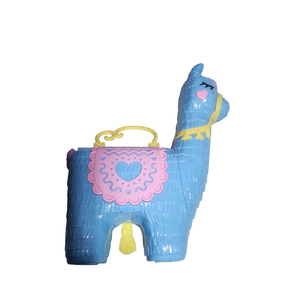 POLLY POCKETS EUC PJ PAJAMA PARTY LLAMA CASE ONLY